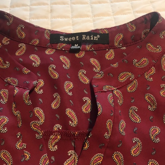 Paisley print summer top - Picture 6 of 6